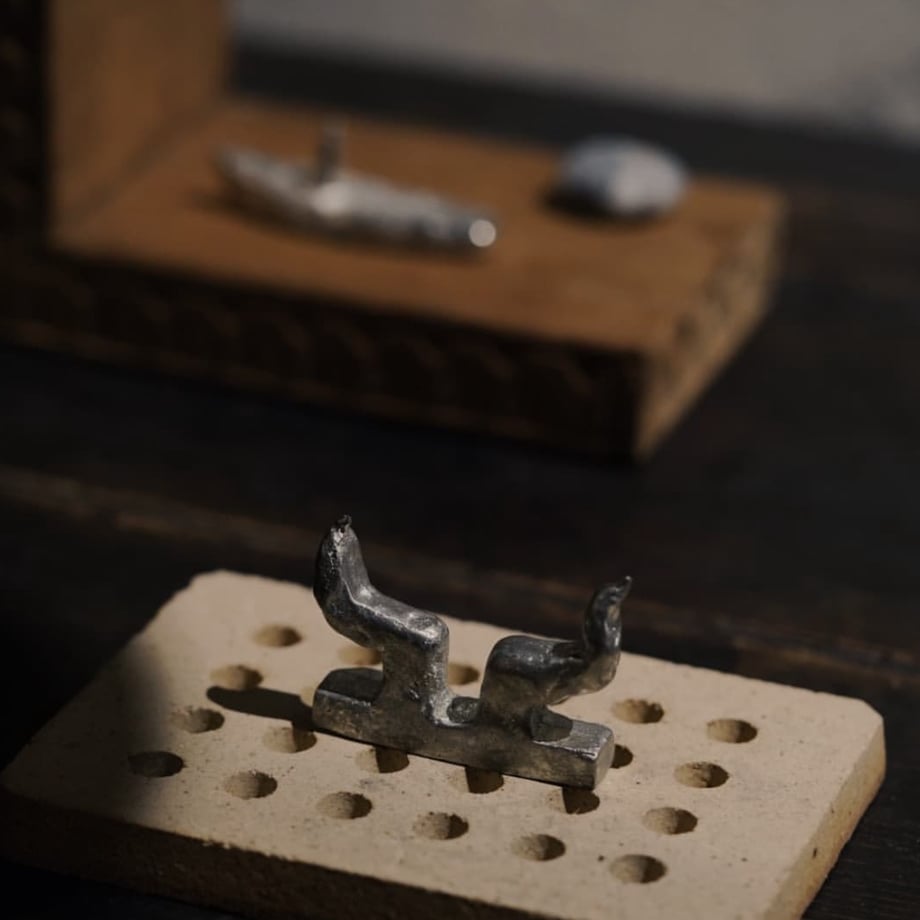 立石剛 pewter